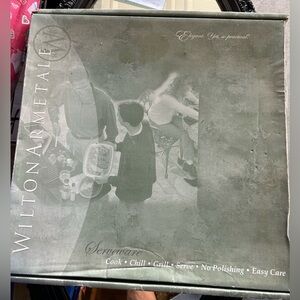 Wilton Armetale large serving tray